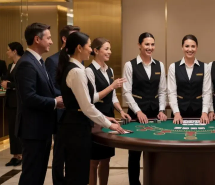 Profesjonalny zespół krupierów i obsługi eventów casino BUILDING PROFESSIONAL COMPANY BYDLINO II