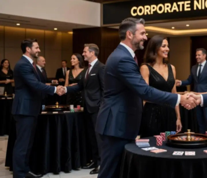 Zadowoleni uczestnicy eventu casino-poker organizowanego przez BUILDING PROFESSIONAL COMPANY BYDLINO II