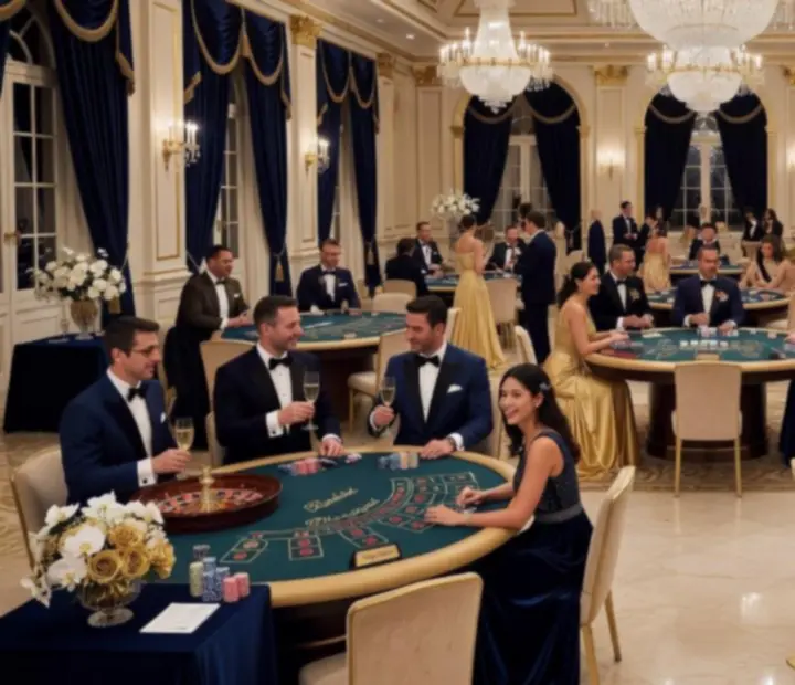 Ekskluzywny event casino z profesjonalnymi stołami i obsługą BUILDING PROFESSIONAL COMPANY BYDLINO II