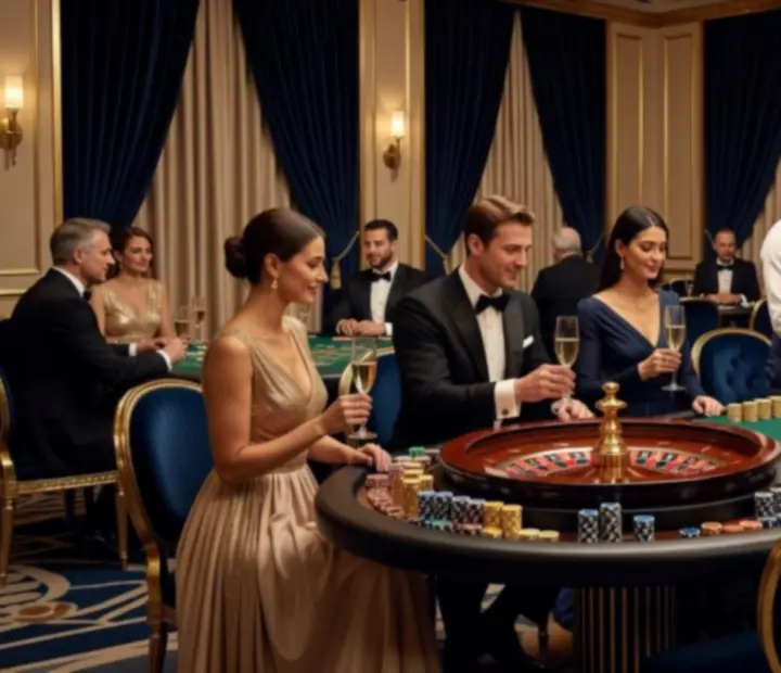 Stylowa noc casino z profesjonalnymi stołami i obsługą BUILDING PROFESSIONAL COMPANY BYDLINO II